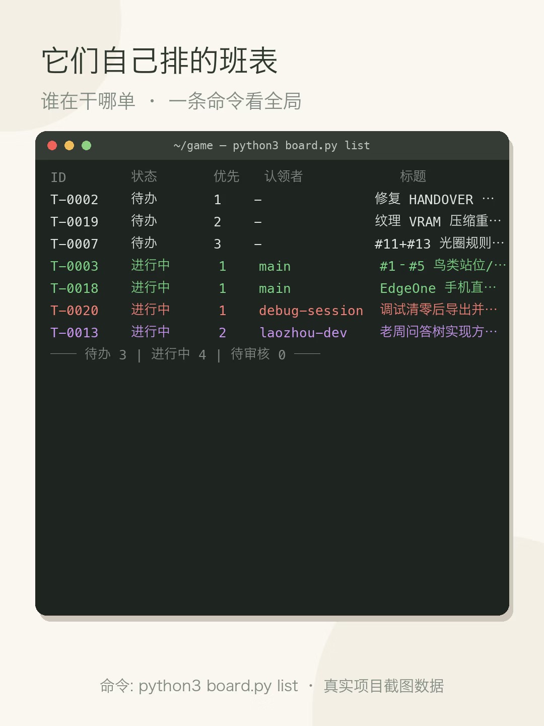 【开源】Zcode Agent Board：像项目看板一样管你的多个 AI 对话 截图
